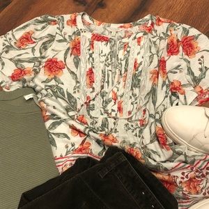 Lucky Brand Floral Top